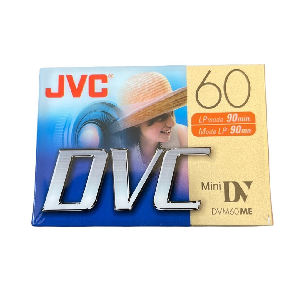 JVC Mini DV DVC Digital Video Cassette Tape 60 min DVM60ME/M-DV60DU - New Sealed